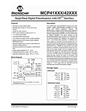 DataSheet MCP41050 pdf